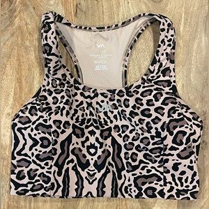 Animal print sports bra. Just tried on never worn.